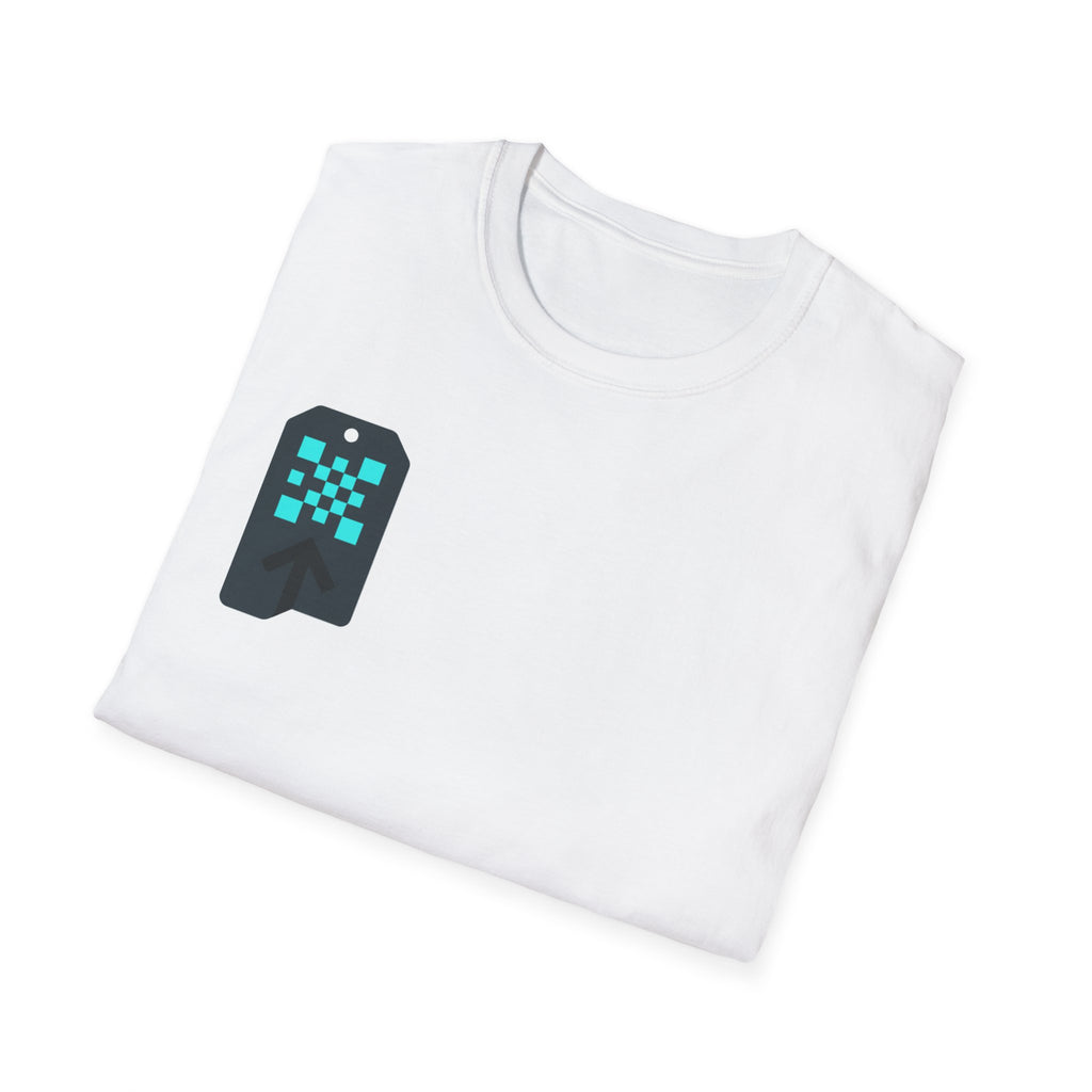 T-Shirt — Minimal Pixel Game Controller Chest Print